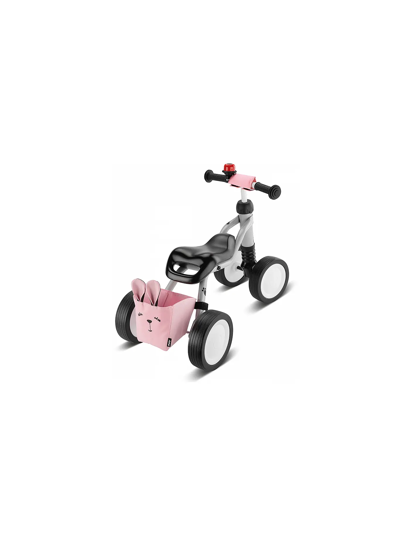 PUKY | Rutschfahrzeug Pukylino mit Tasche/Glocke Grey Bunny | 